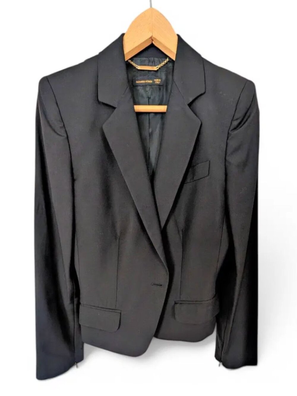 **VINTAGE** ALEXANDER McQUEEN S/S 2002 Cropped Blazer Jacket